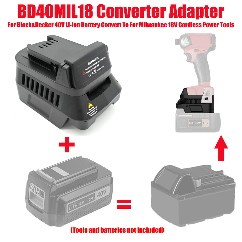 ブラック&デッカー 40V バッテリー BD40MIL18  - Black+Decker Tool Cordless のレビューと価格