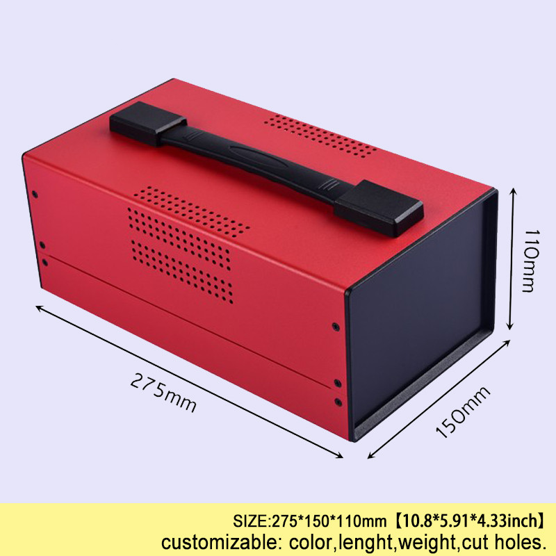 275 × 150 × 110 ミリメートル鉄エレクトロニク - Diy Electronics Cabinet のレビューと価格