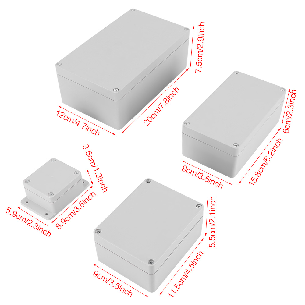 IP65 防水ジャンクションボックス配線接続ボックス防水 A - Diy Electronics Box のレビューと価格