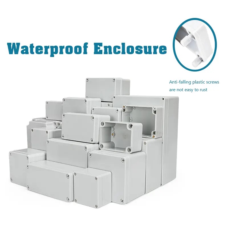 IP67規格、グレー/透明カバー、屋外用防水接続ボックス、I - Diy Electronics Box のレビューと価格