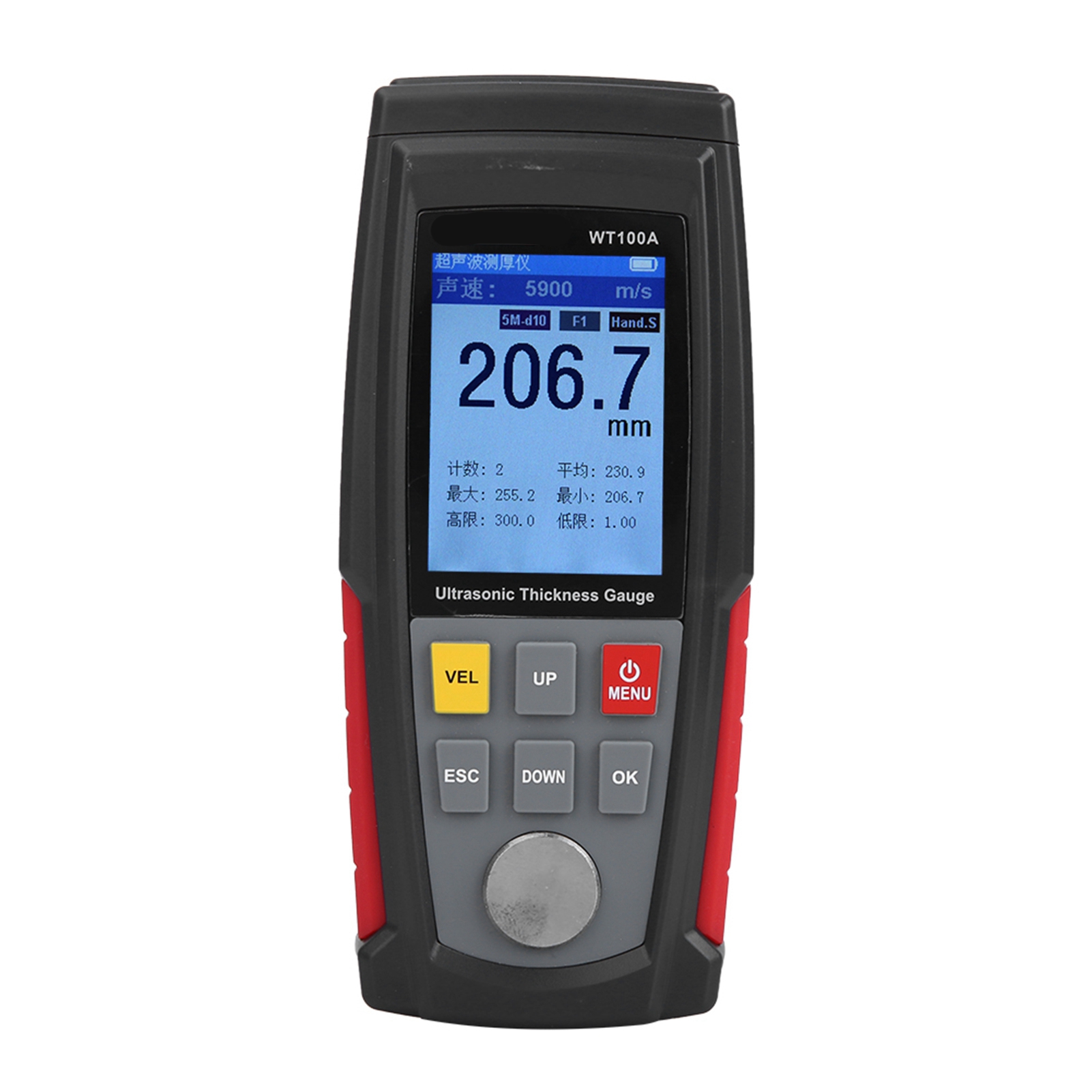 デジタル超音波厚さ計 WT100A 高精度デジタル超音波厚さ - Logic Analyzer Usb のレビューと価格