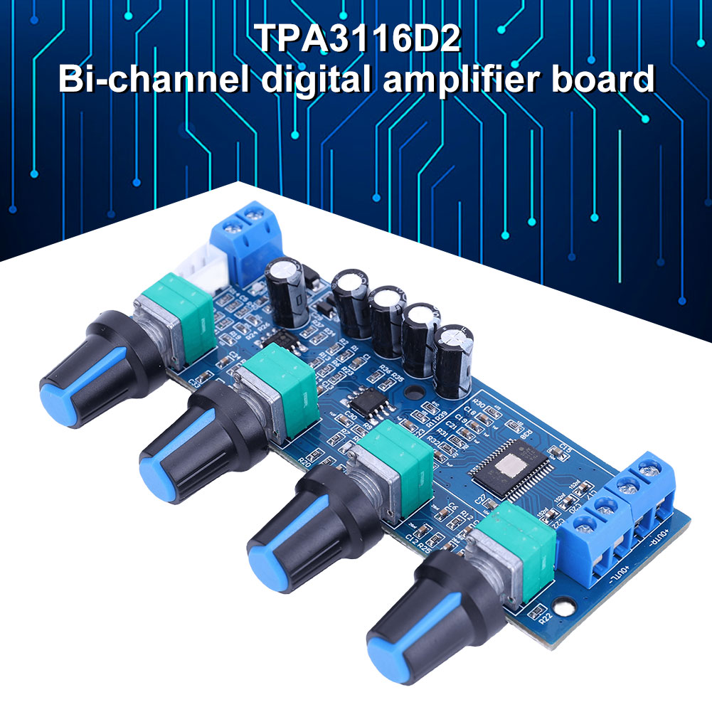 TPA3116D2 デジタルパワーアンプモジュール 80W× - Diy Audio Electronics Kit のレビューと価格